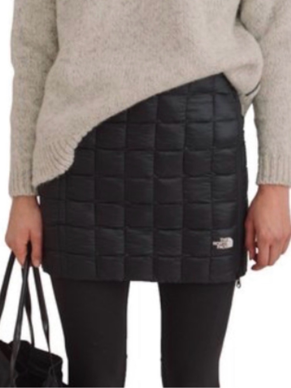 The North Face ThermoBall Eco Skirt Black Quilted